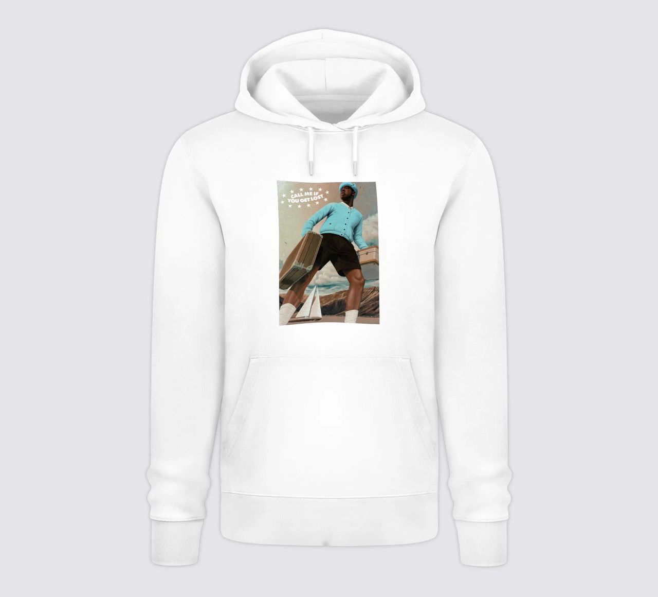 Call Me If You Get Lost sudadera con capucha de Attaboy Dsgn