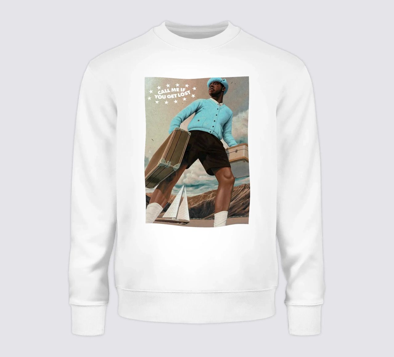 Call Me If You Get Lost sudadera de Attaboy Dsgn