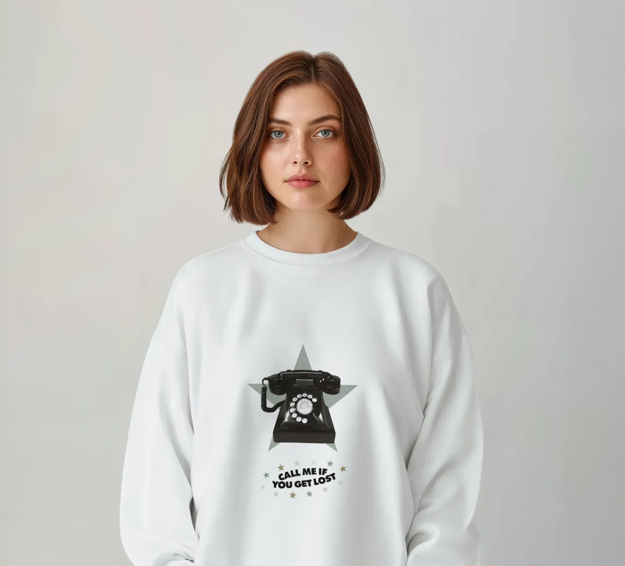 Call Me If You Get Lost sweatshirt van Attaboy Dsgn