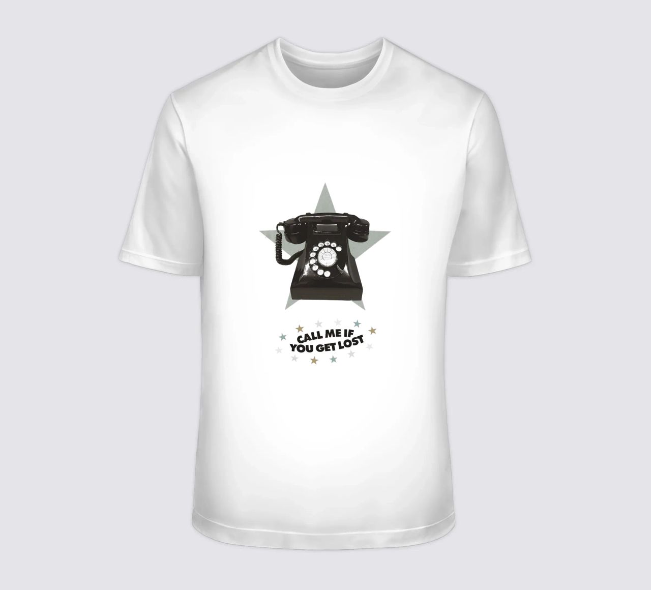 Call Me If You Get Lost t-shirt da Attaboy Dsgn