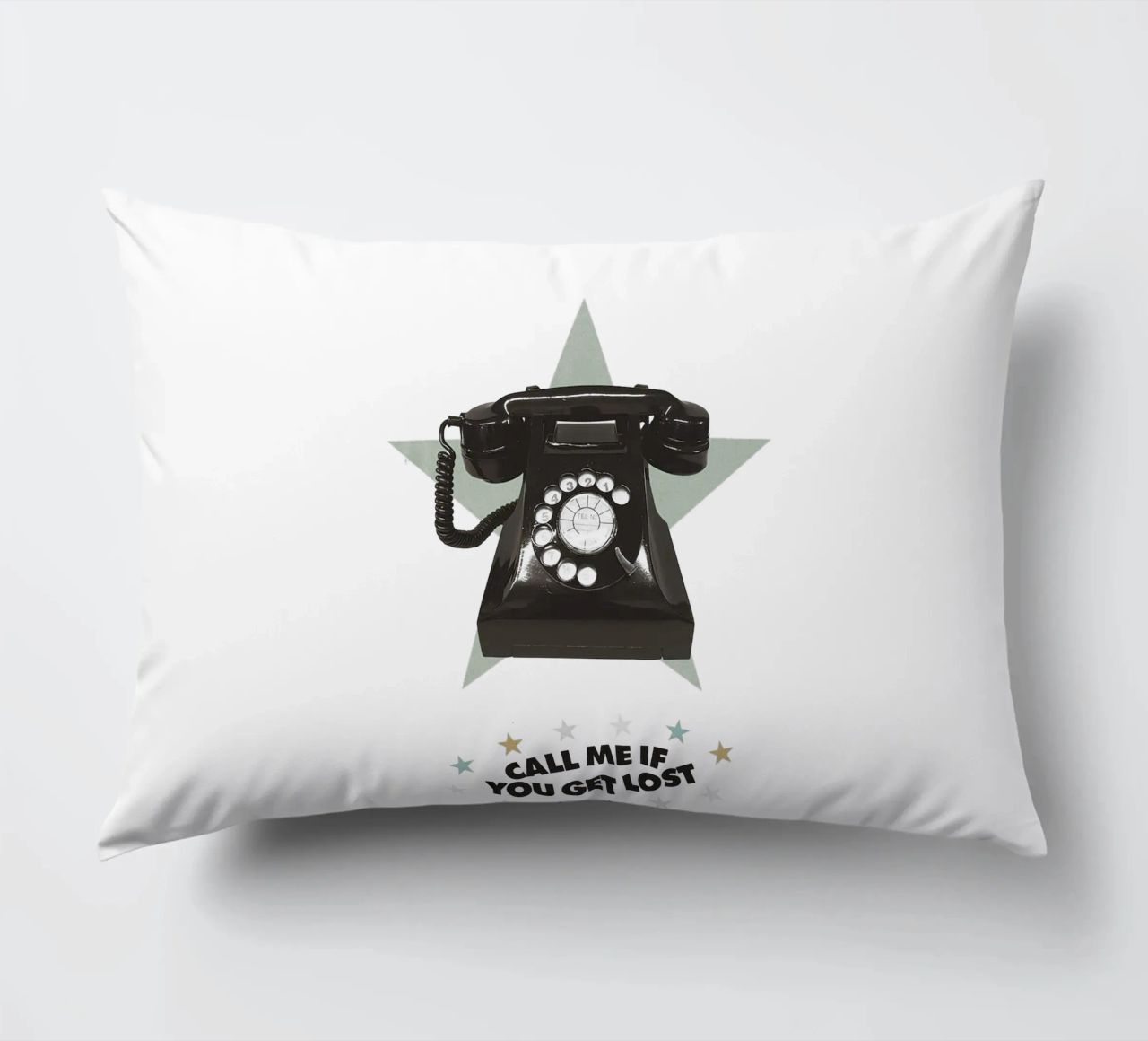 Call Me If You Get Lost cuscino da Attaboy Dsgn