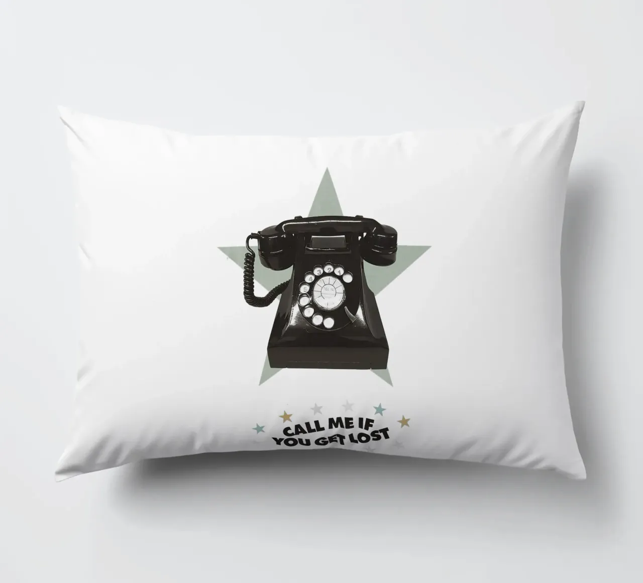 Call Me If You Get Lost cojín de Attaboy Dsgn