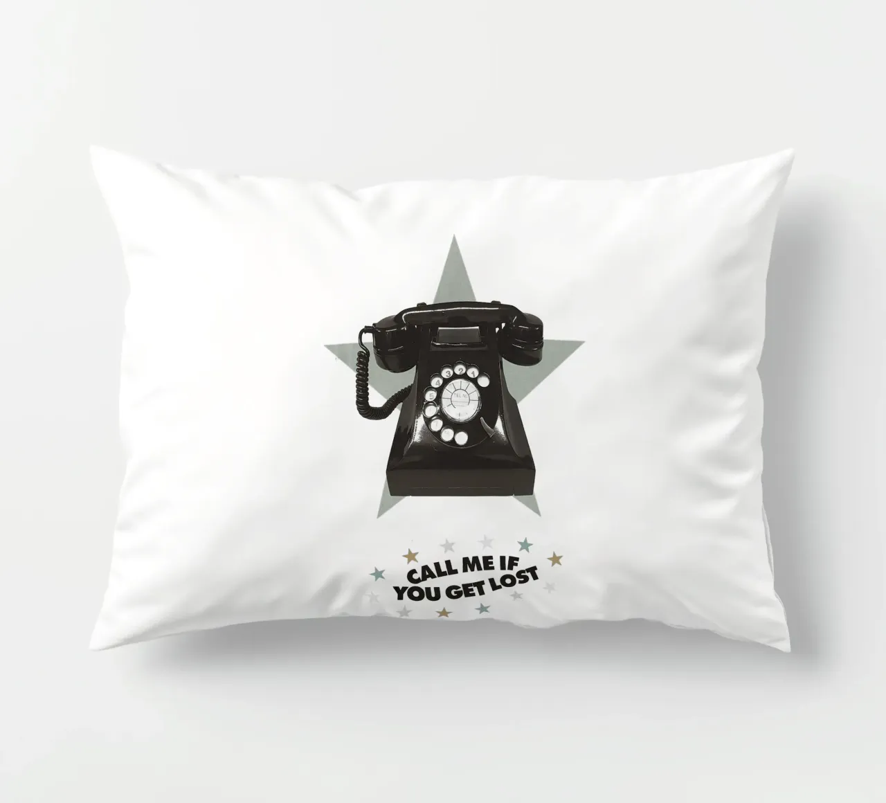 Call Me If You Get Lost Kissen von Attaboy Dsgn