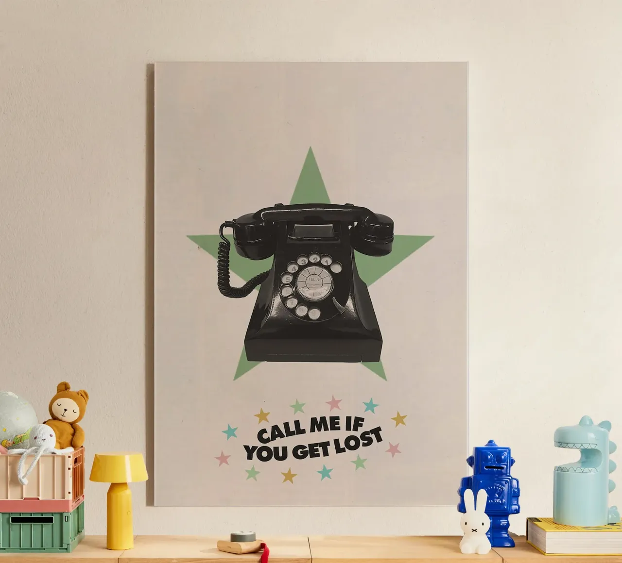 Call Me If You Get Lost Acryl-Glas von Attaboy Dsgn