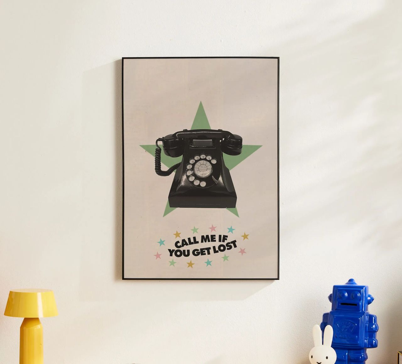 Call Me If You Get Lost alluminio dibond da Attaboy Dsgn