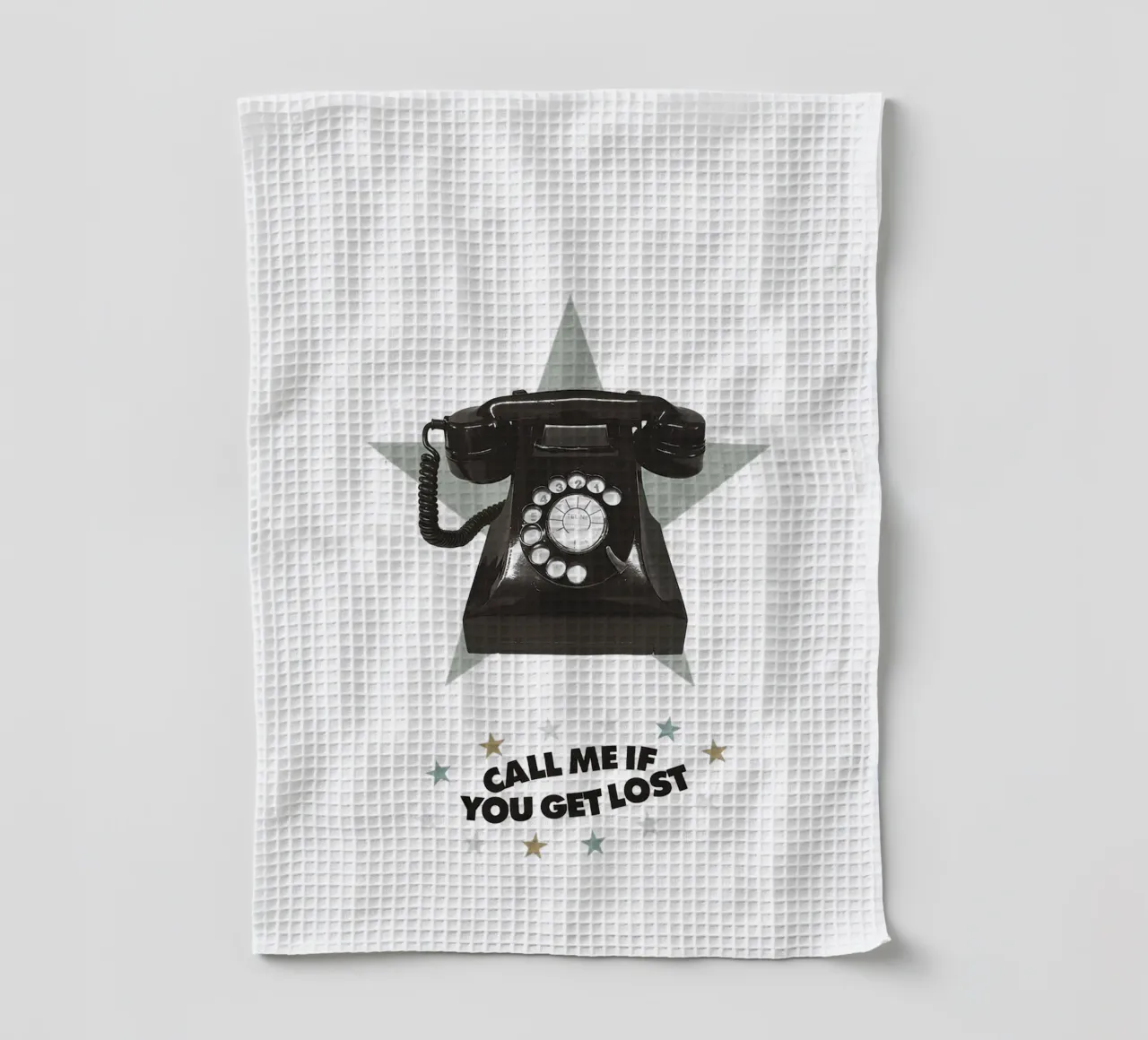 Call Me If You Get Lost torchon de Attaboy Dsgn