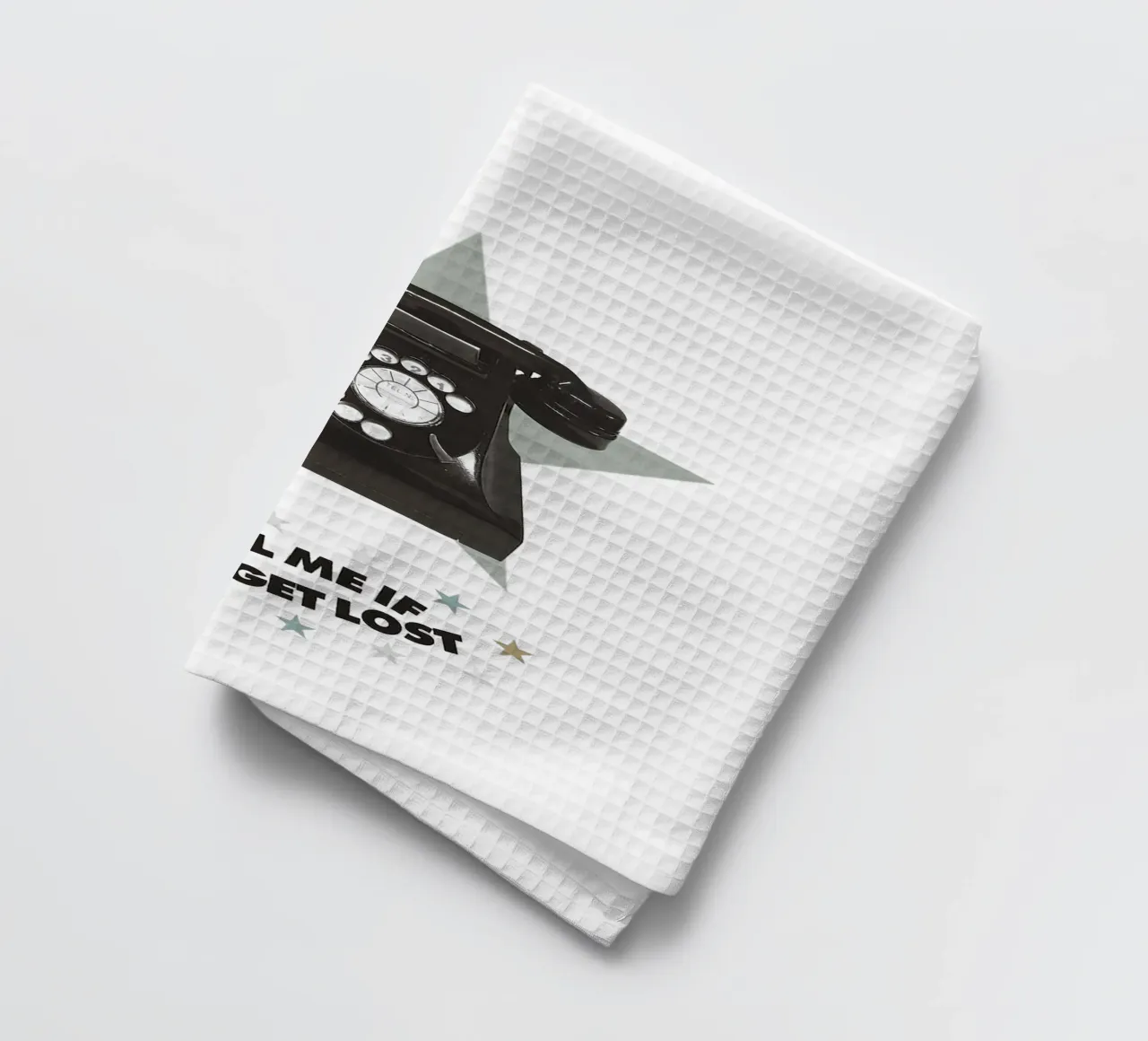 Call Me If You Get Lost torchon de Attaboy Dsgn