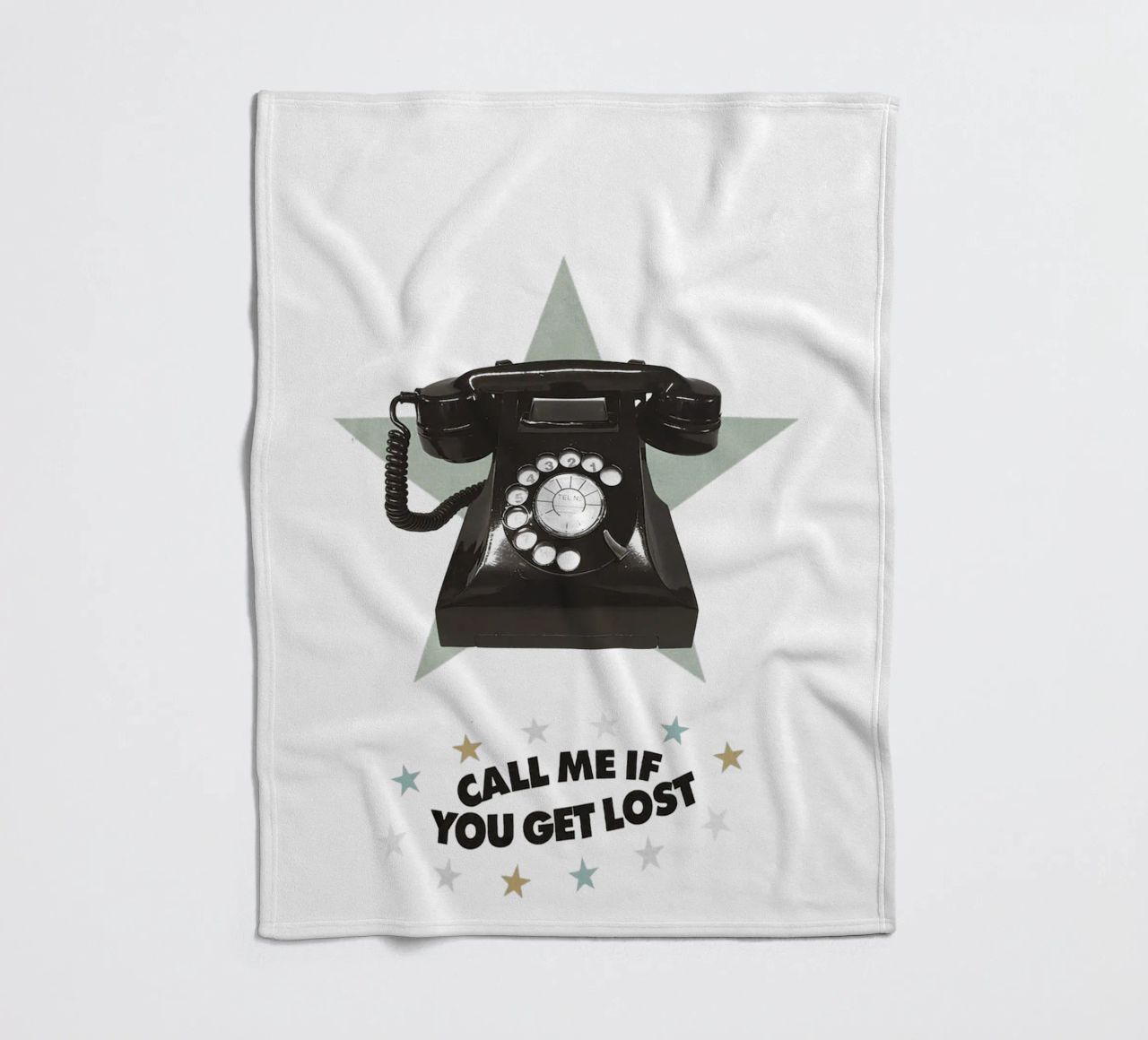 Call Me If You Get Lost coperta in pile da Attaboy Dsgn