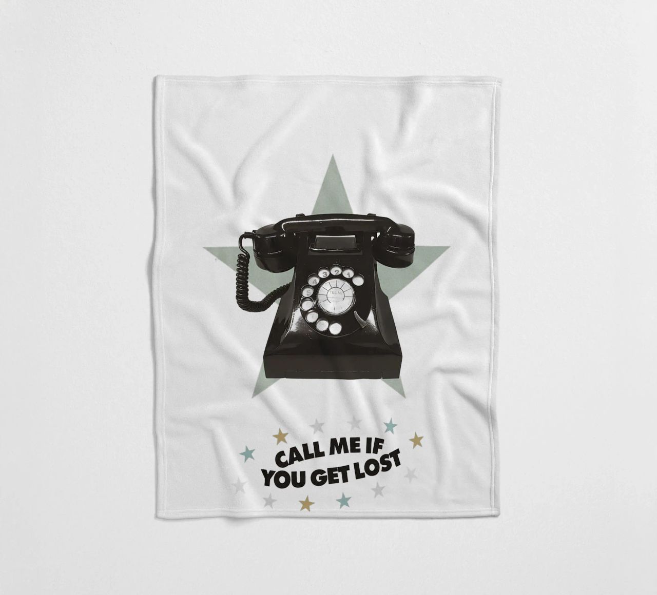 Call Me If You Get Lost coperta in pile da Attaboy Dsgn