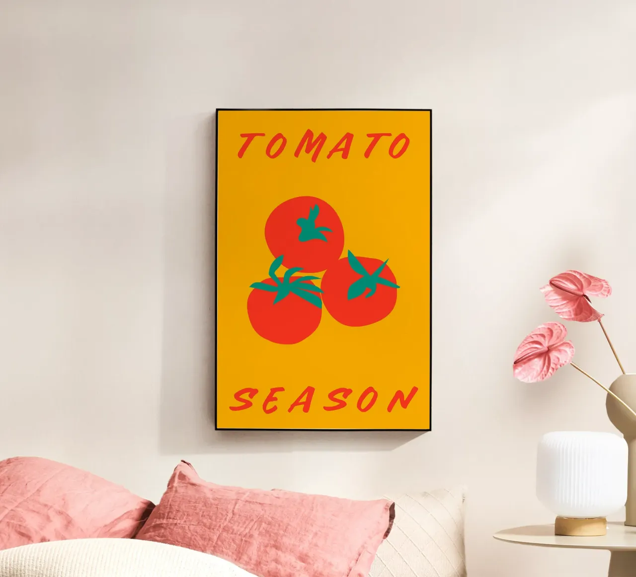 Tomato acrylic glass by Mariery Young