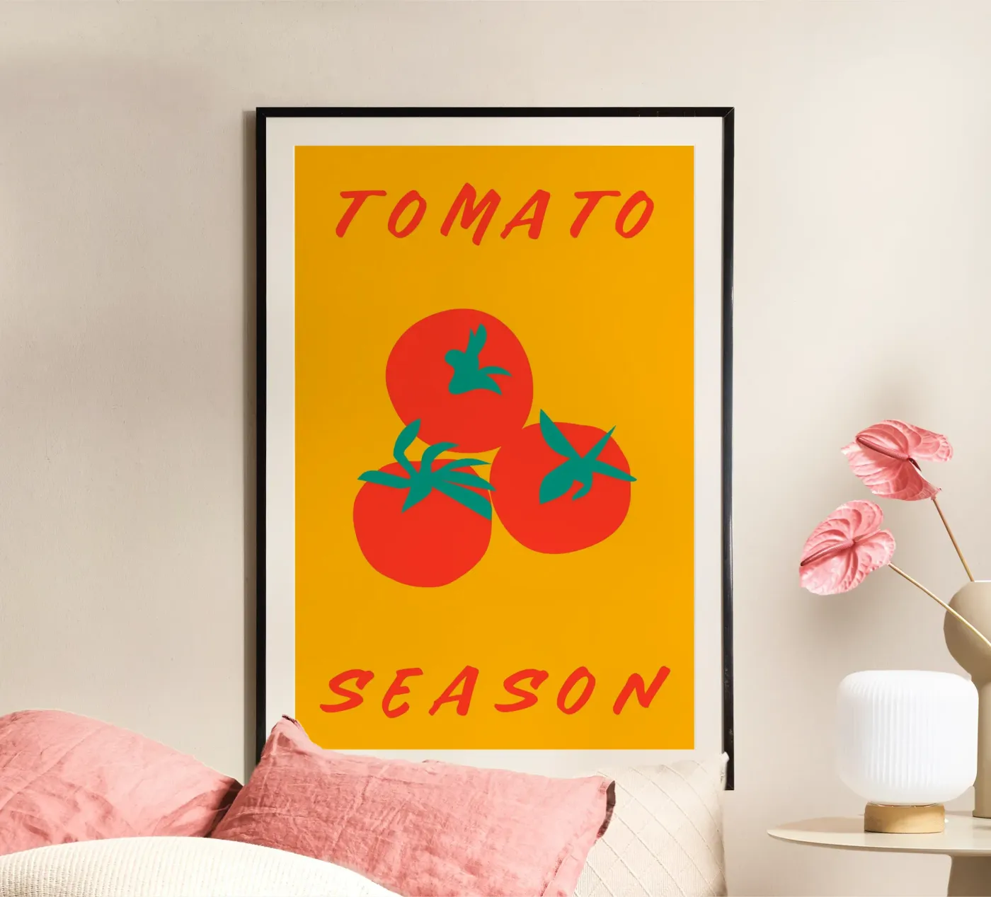 Tomato poster by Mariery Young