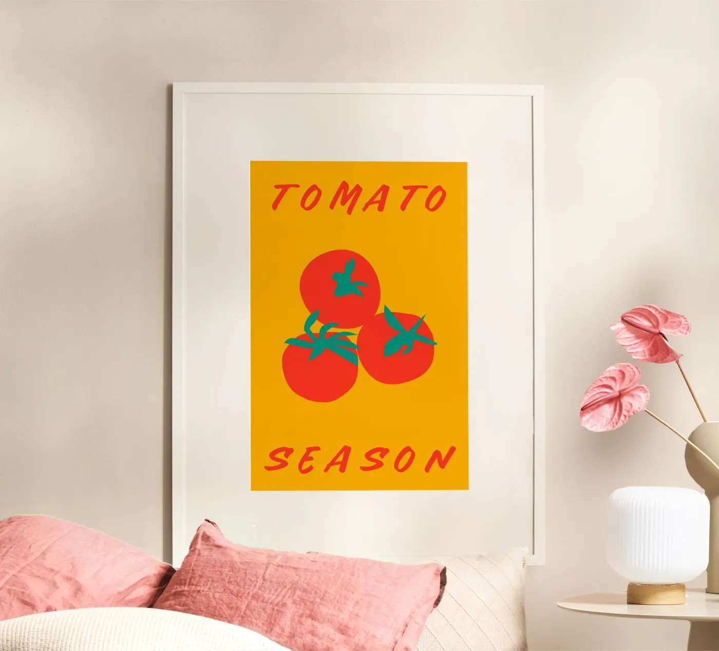 Tomato poster by Mariery Young