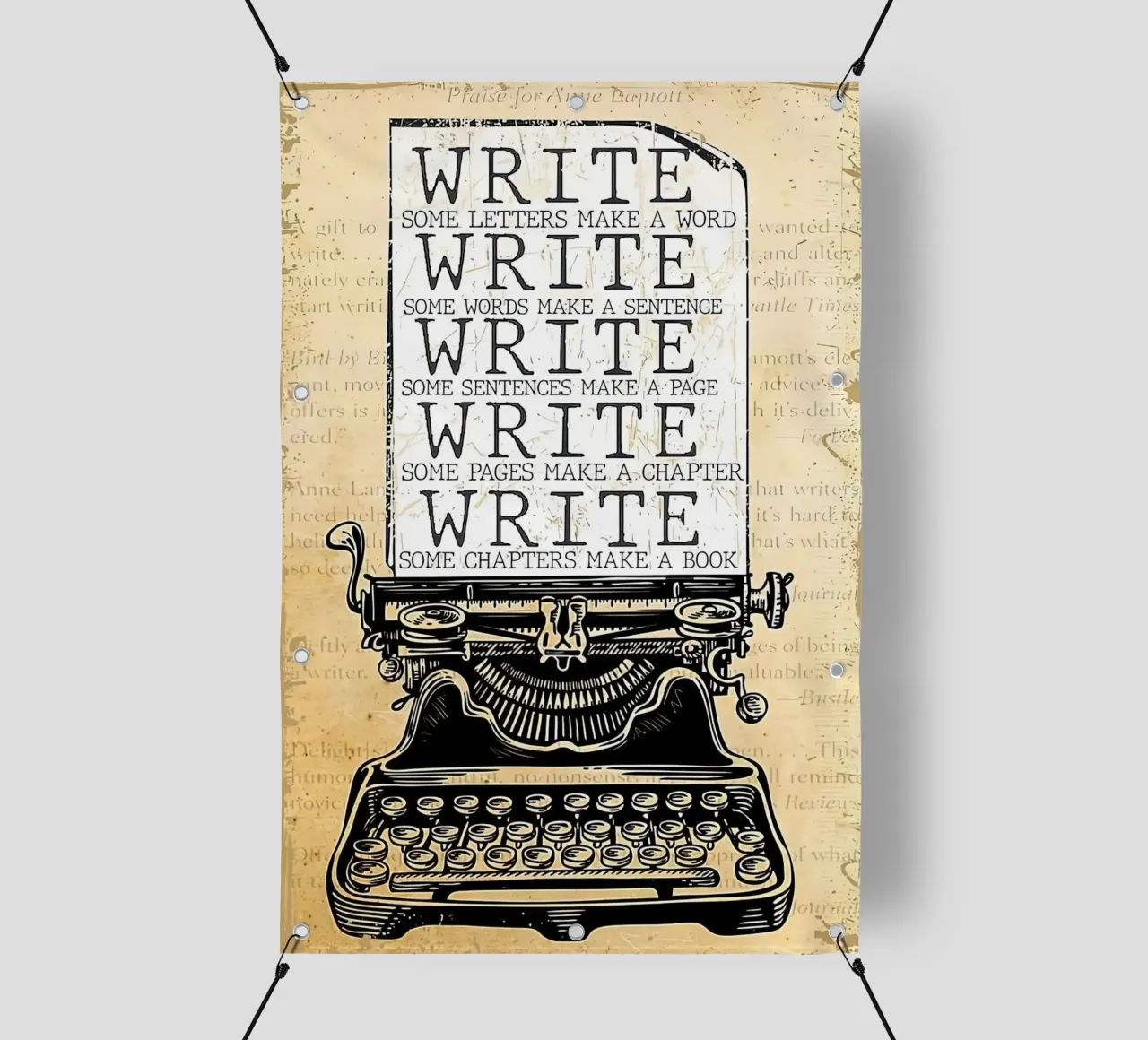 Write Some Letters Make A Word Writer pvc cover by Aaronshop