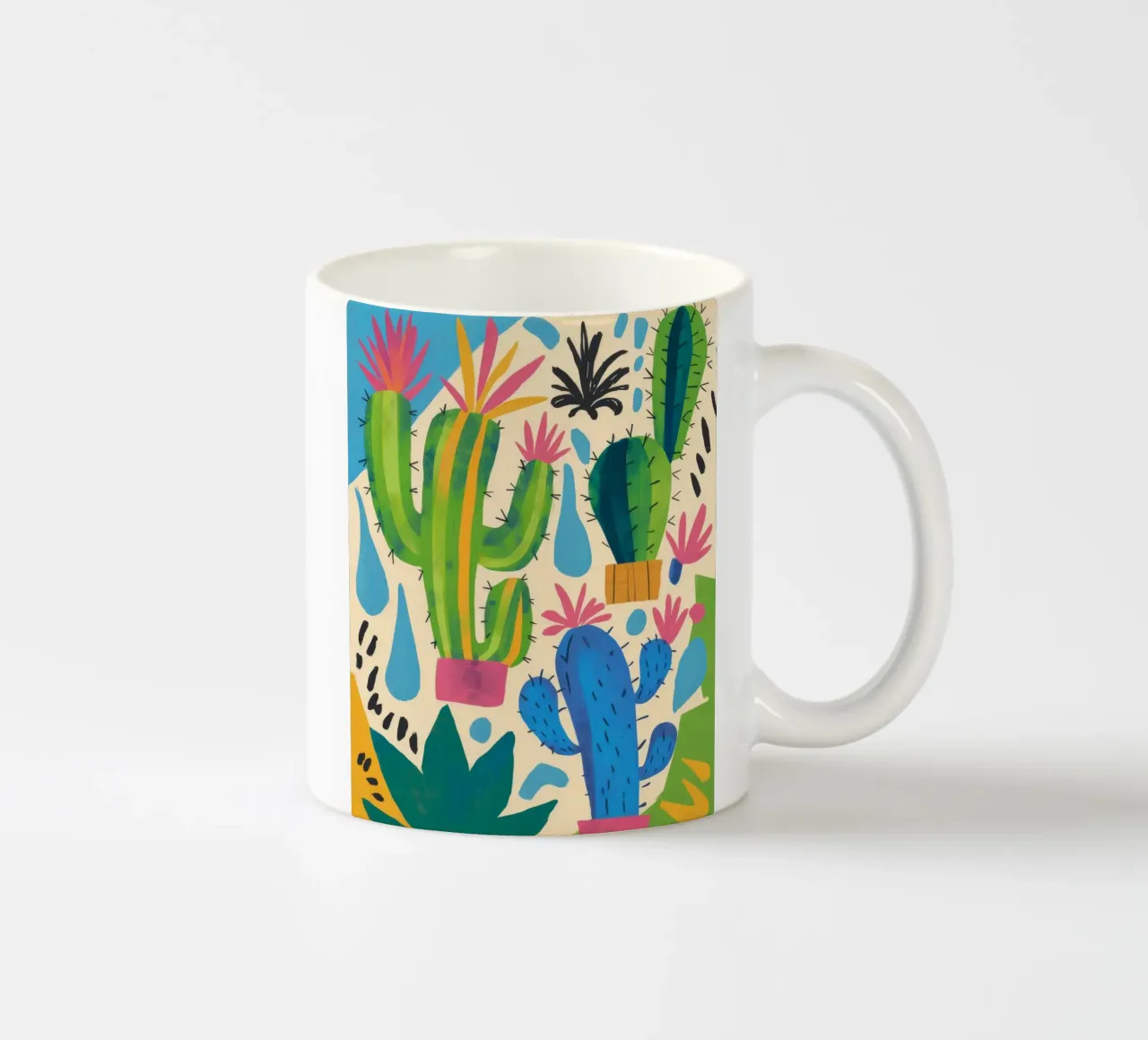 Sogni di cactus del deserto tazza in ceramica da Zep Layers
