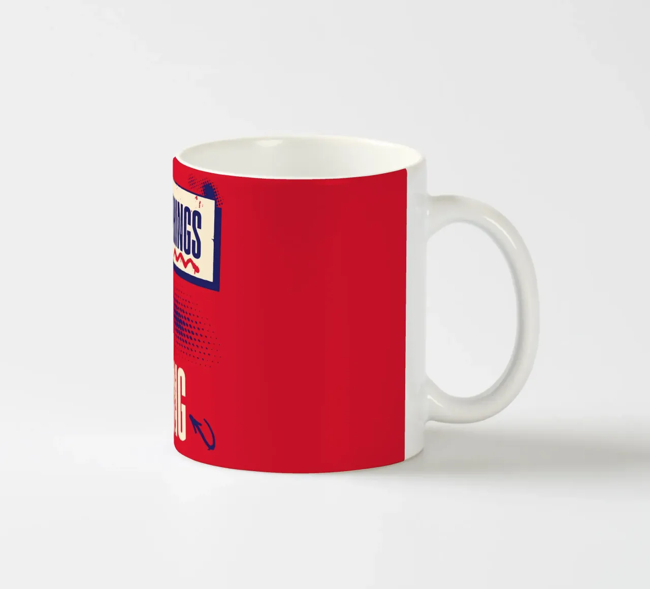 Le cose belle stanno arrivando tazza in ceramica da Gunawan Rb