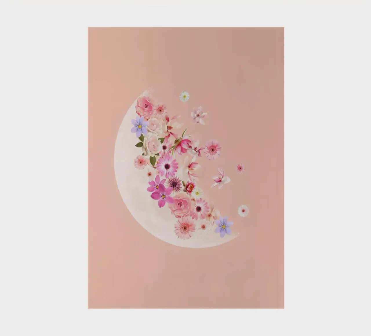 Spring Floral Moon diario da cafelab