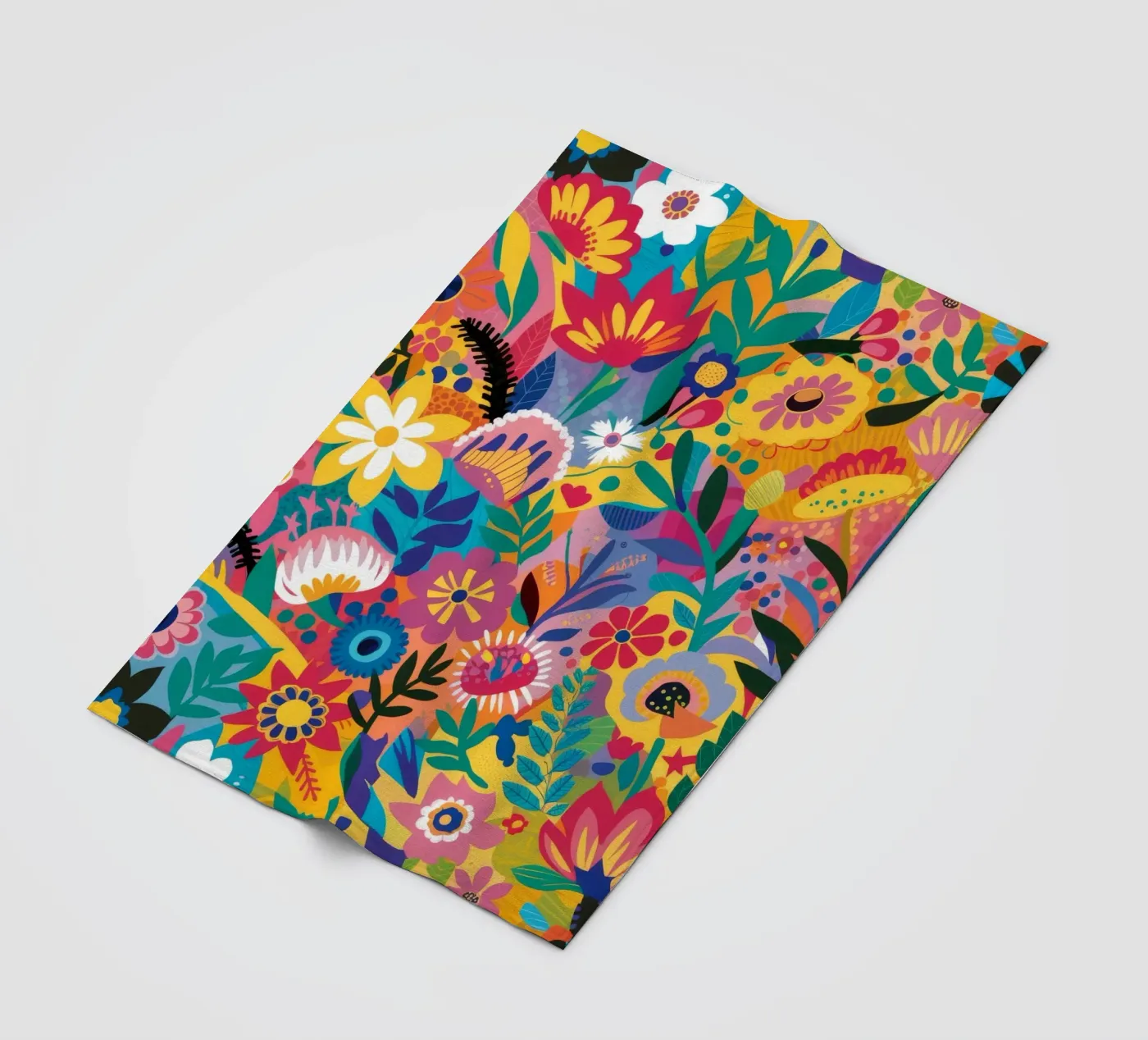 Wildblumen-Explosion Fleecedecke von Zep Layers