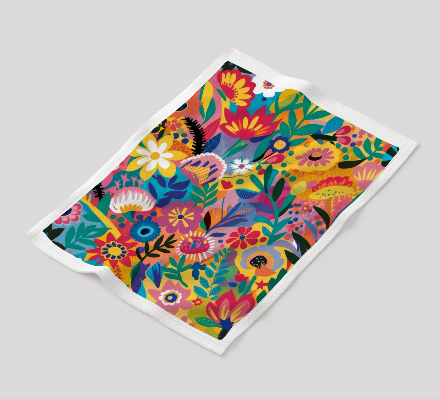 Wildblumen-Explosion Fleecedecke von Zep Layers