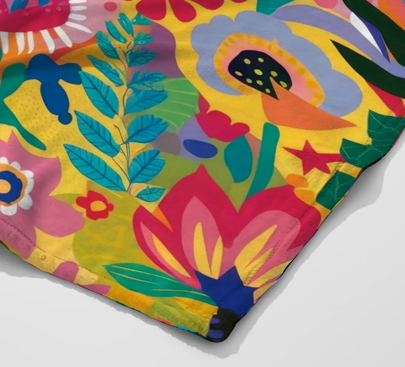 Wildblumen-Explosion Fleecedecke von Zep Layers