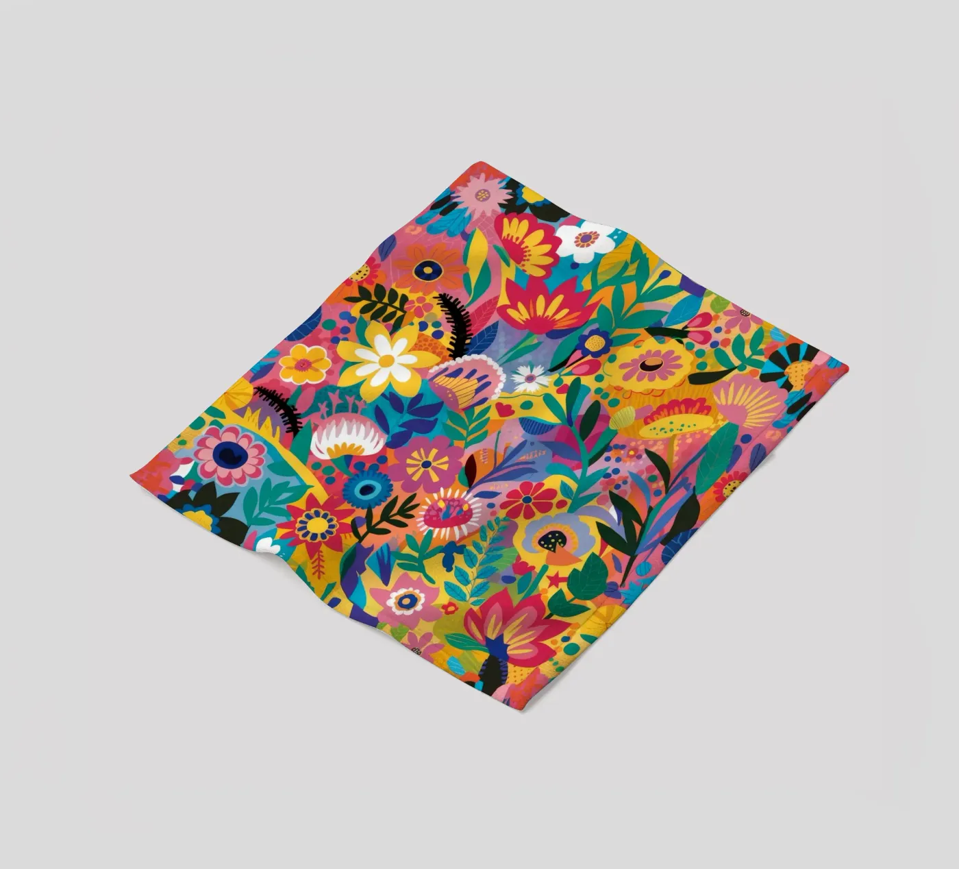 Wildblumen-Explosion Fleecedecke von Zep Layers