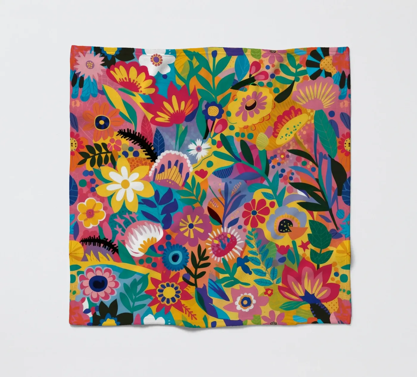 Wildblumen-Explosion Fleecedecke von Zep Layers