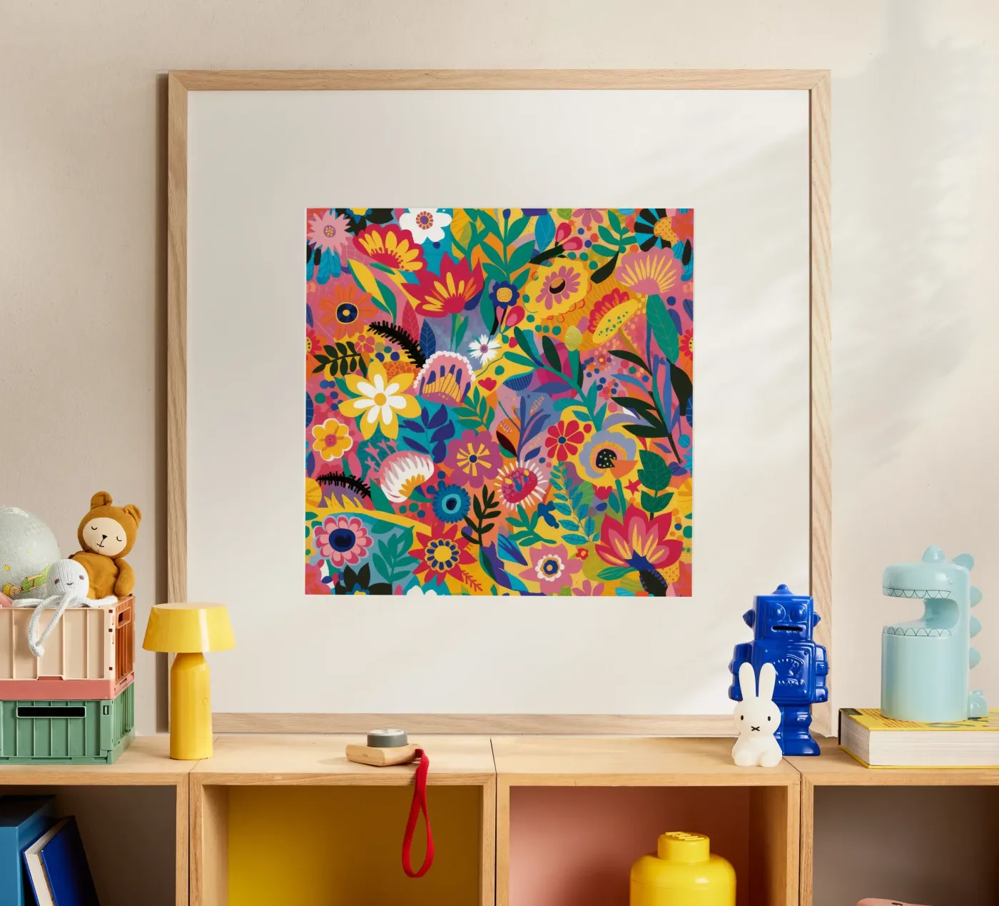 Wildflower Explosion poster by Zep Layers