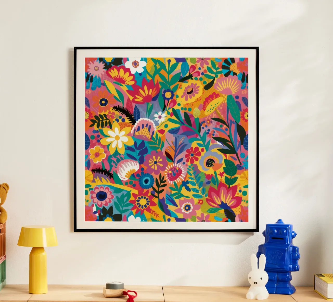 Wildflower Explosion poster by Zep Layers