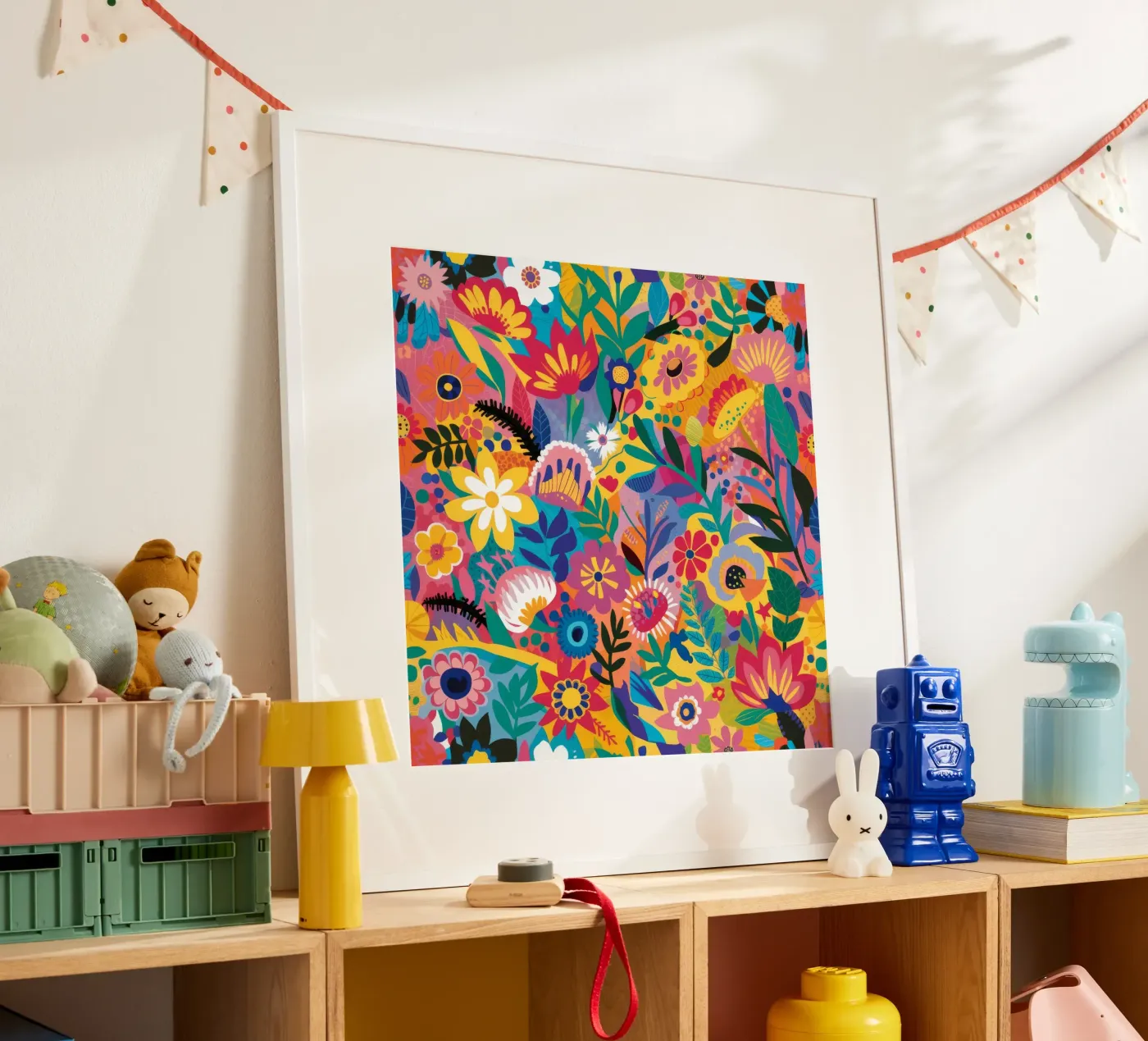 Wildflower Explosion poster by Zep Layers