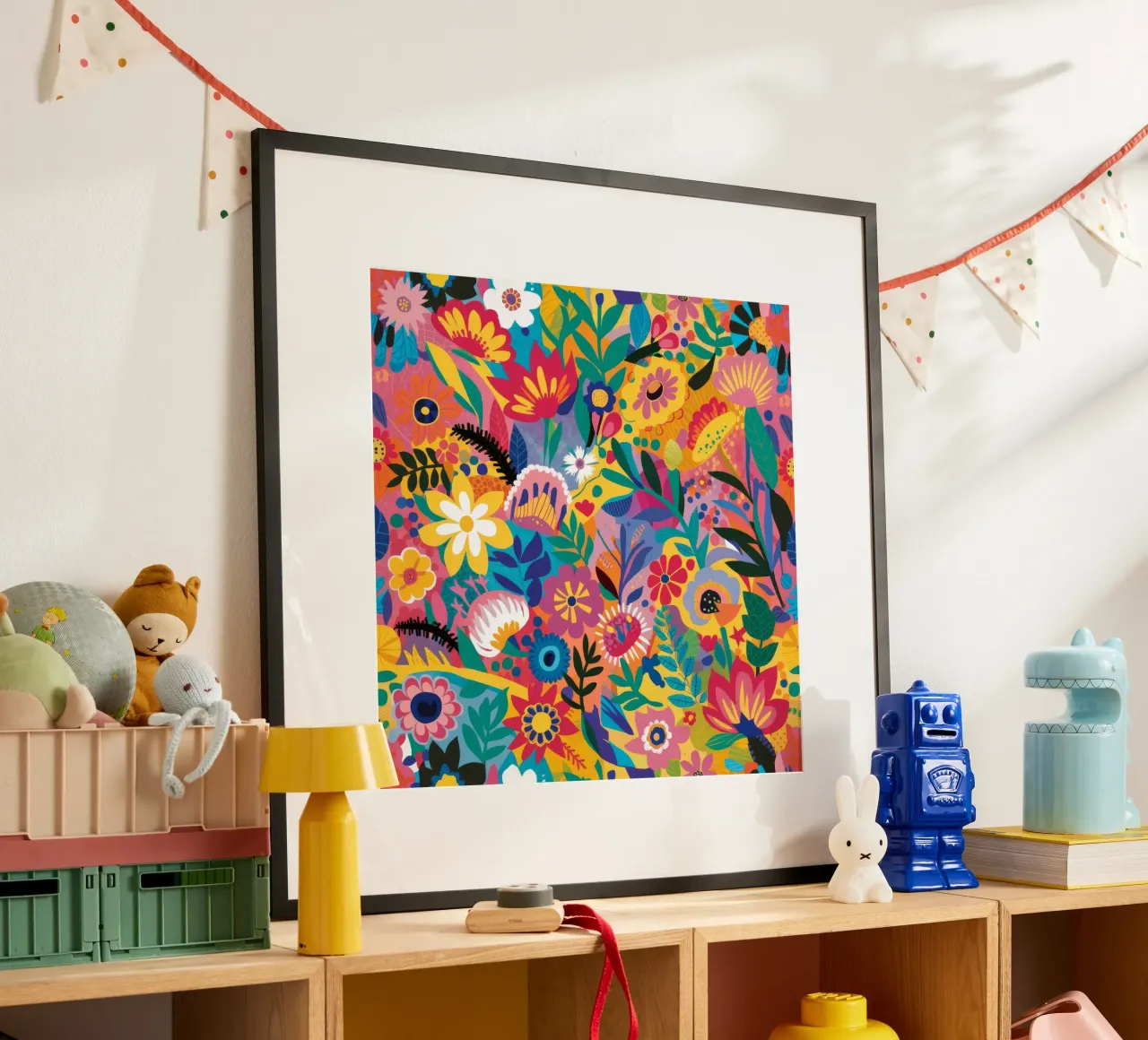 Esplosione di fiori selvatici carta hahnemühle da Zep Layers