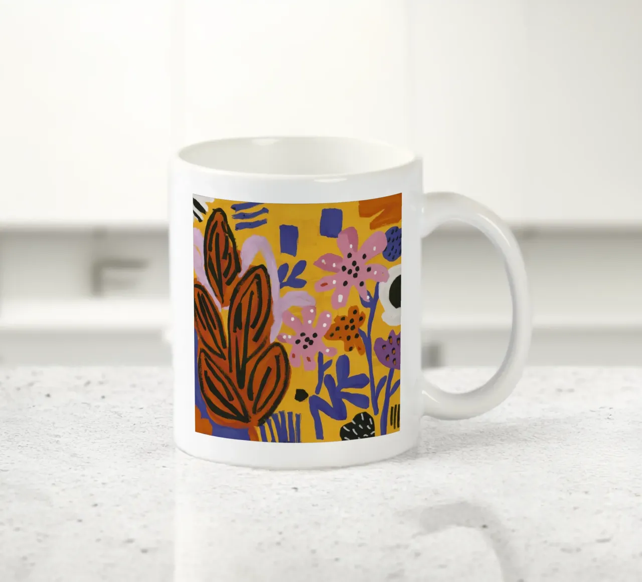 Arazzo Foglie di terra tazza in ceramica da Zep Layers
