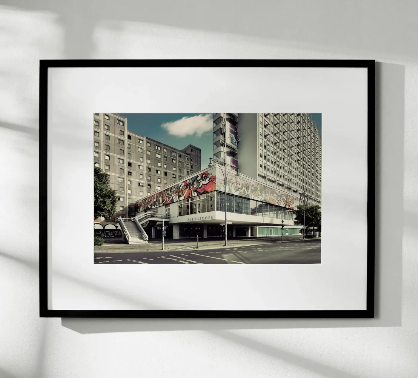 Pressecafe Poster von Michael Belhadi