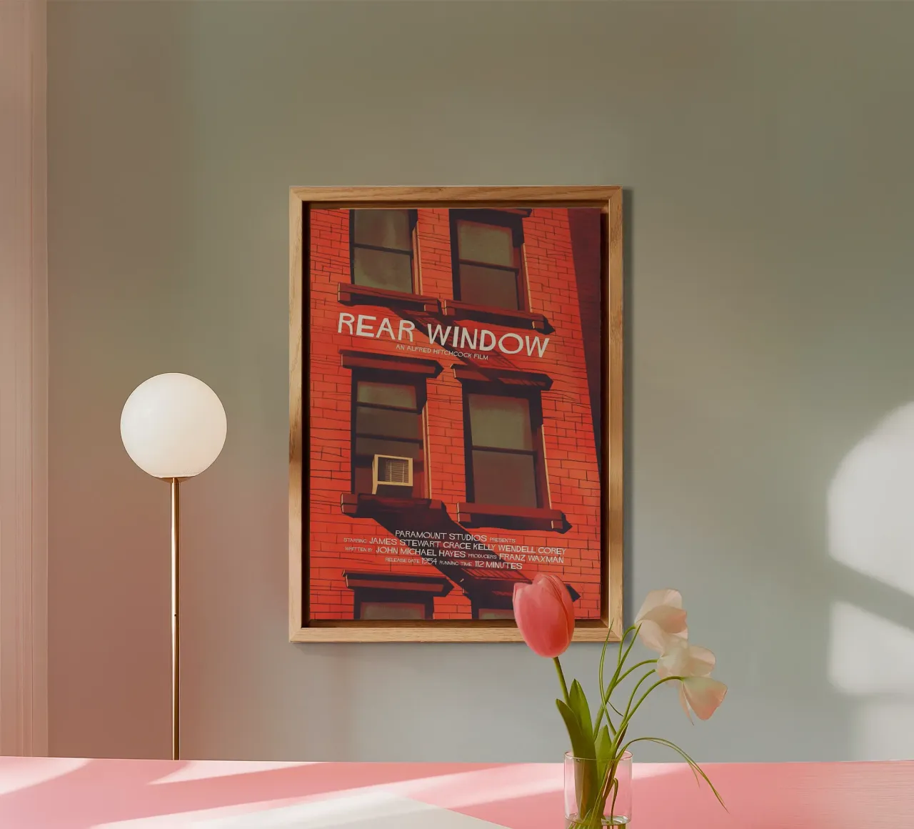 Rear Window – Suspicion Has a View alluminio dibond da Attaboy Dsgn