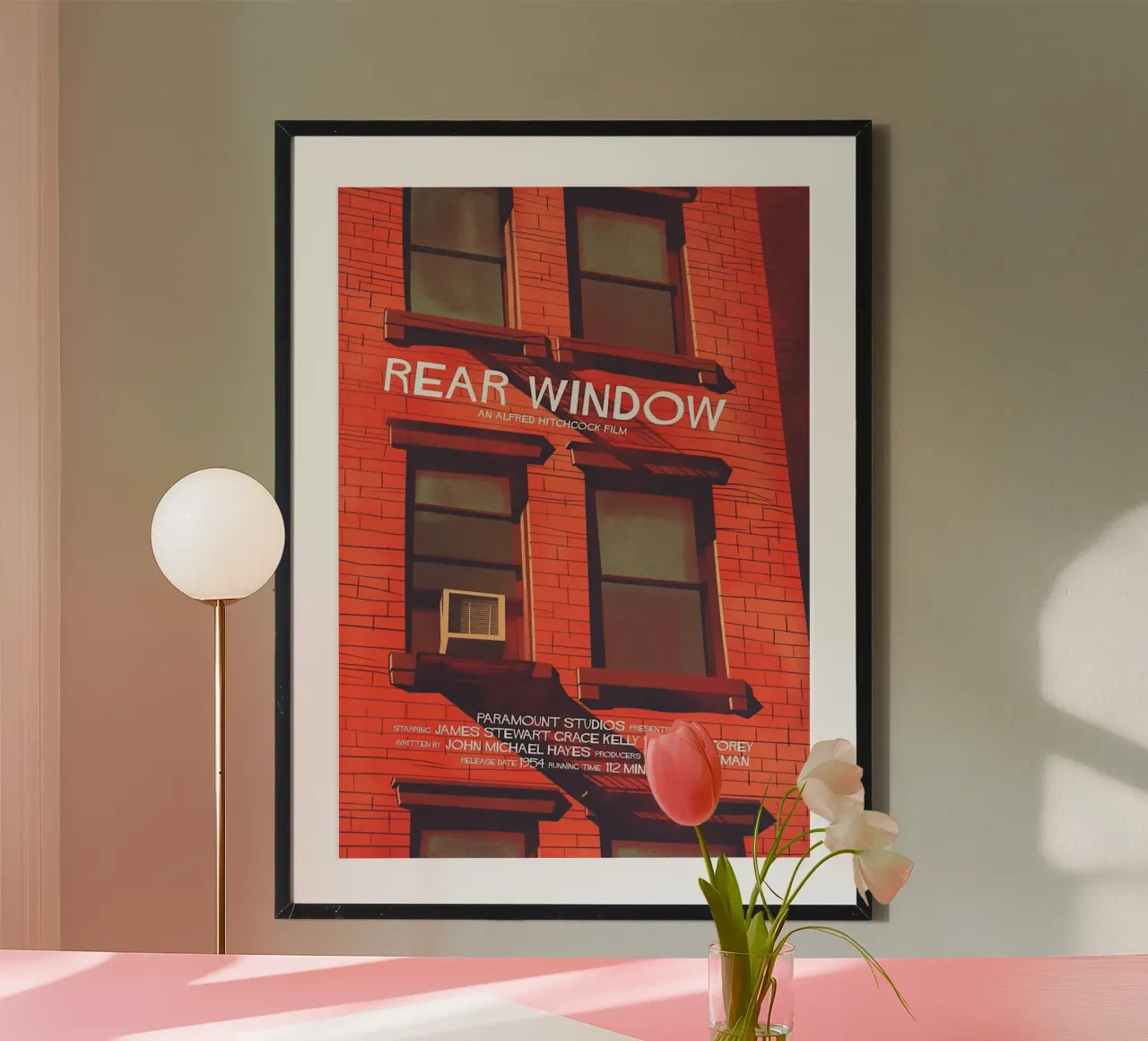 Rear Window – Suspicion Has a View poster da Attaboy Dsgn