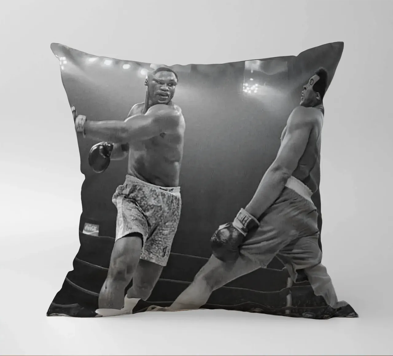 Fight of the Century decorative cushion by Attaboy Dsgn