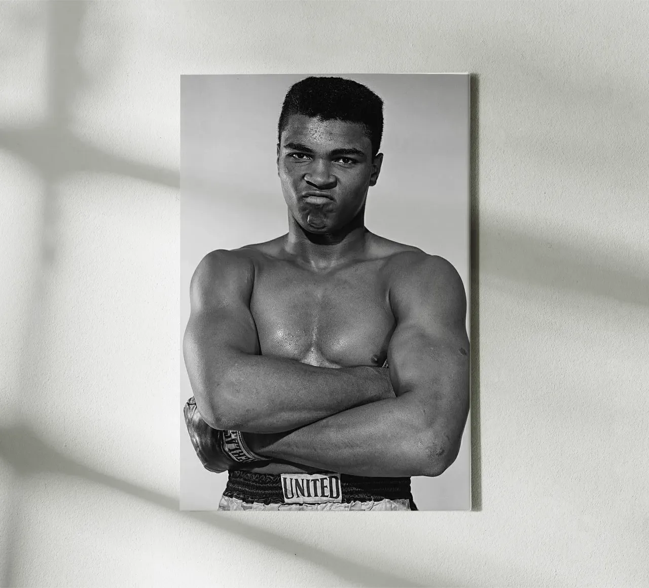 Muhammad Ali – The Greatest tela con Cornice a cassetta da Attaboy Dsgn