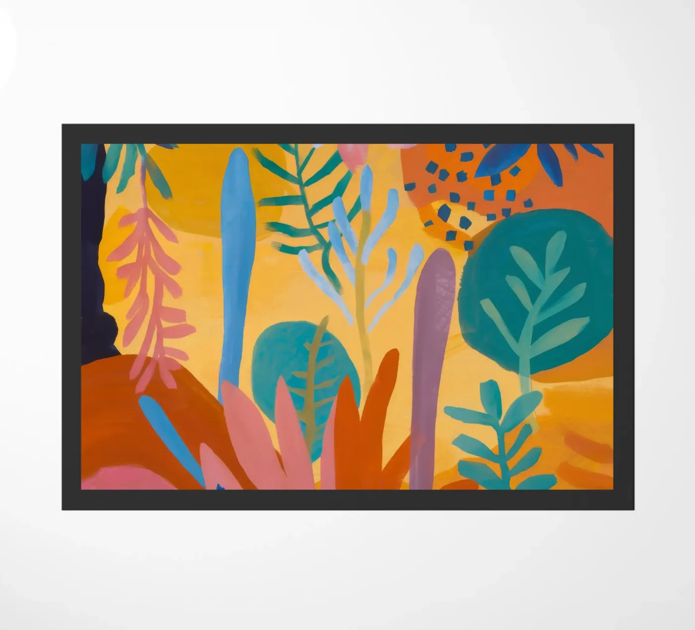 Abstract Flora Dance doormat by Zep Layers