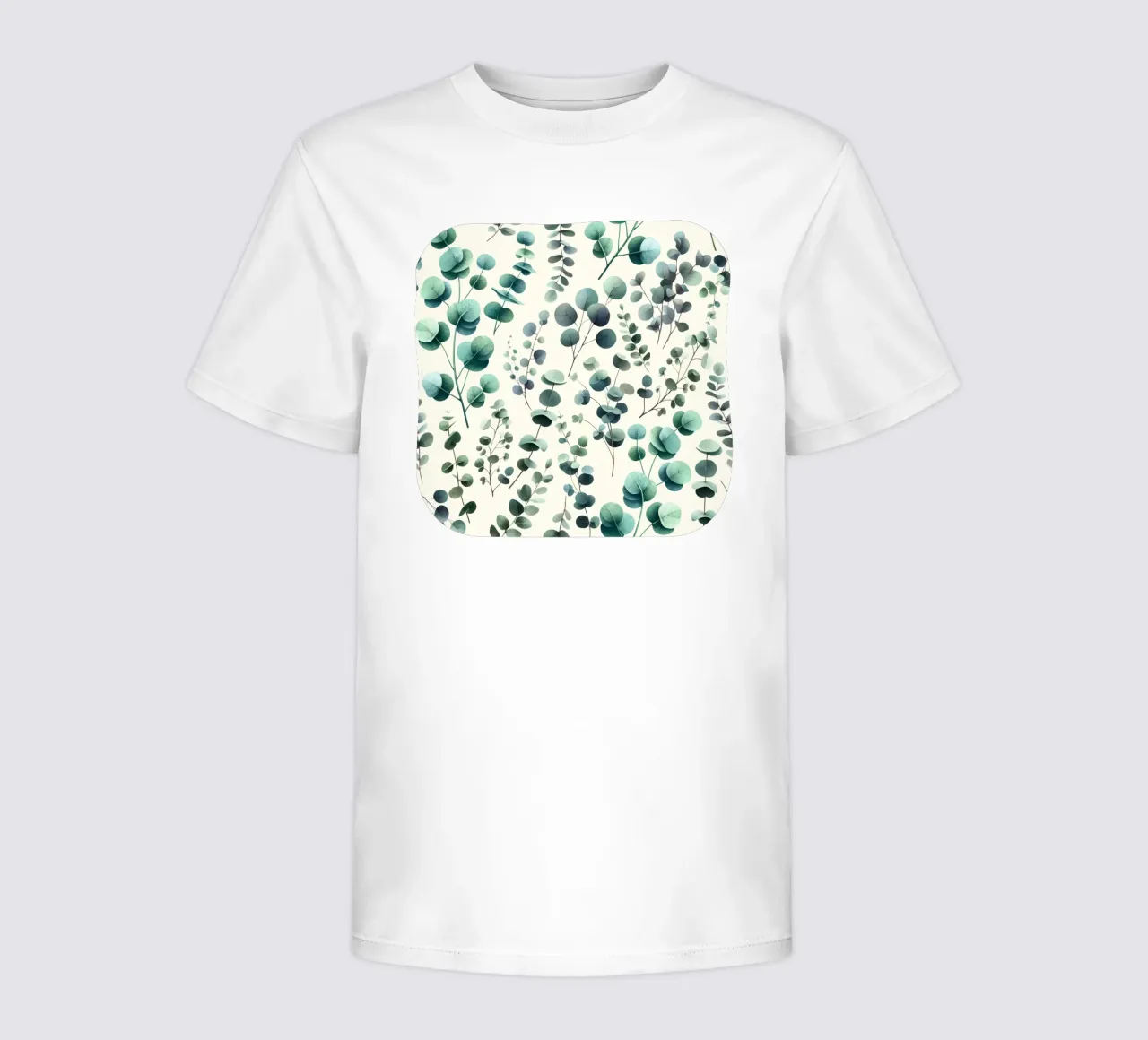 Eucalyptusbladeren Patroon Groen kinder t-shirt van SilverPegasus