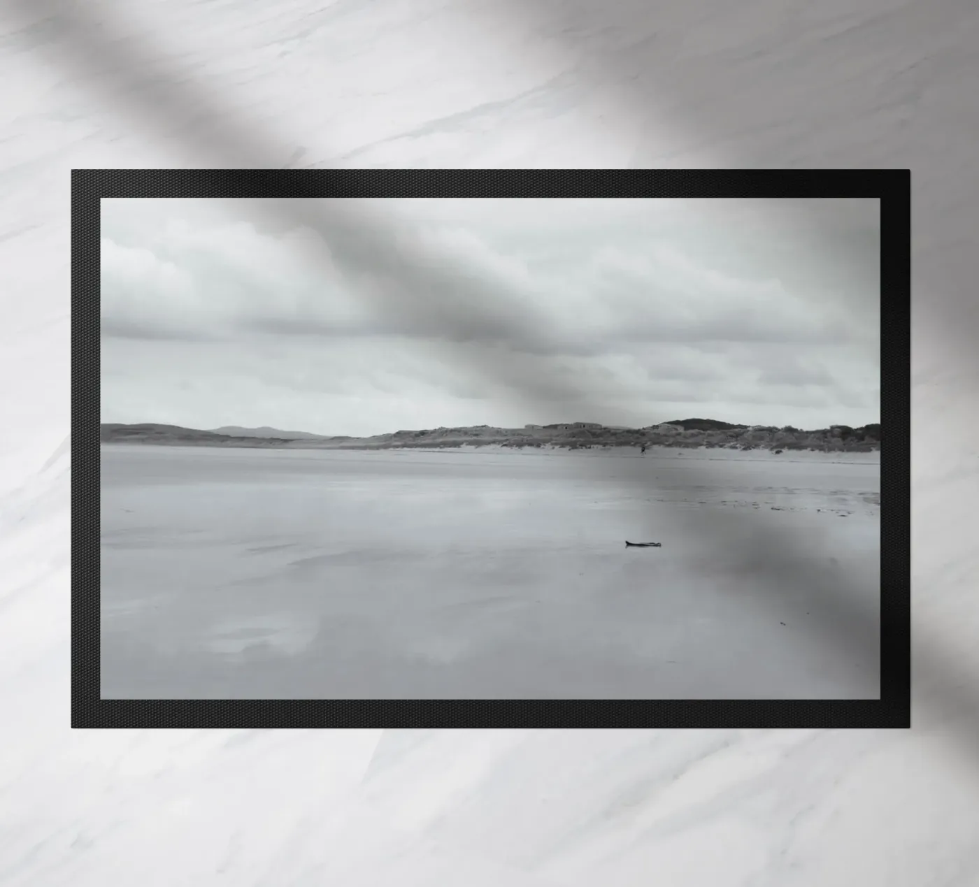 Breedte in grijs deurmat van Wild Coast Studio