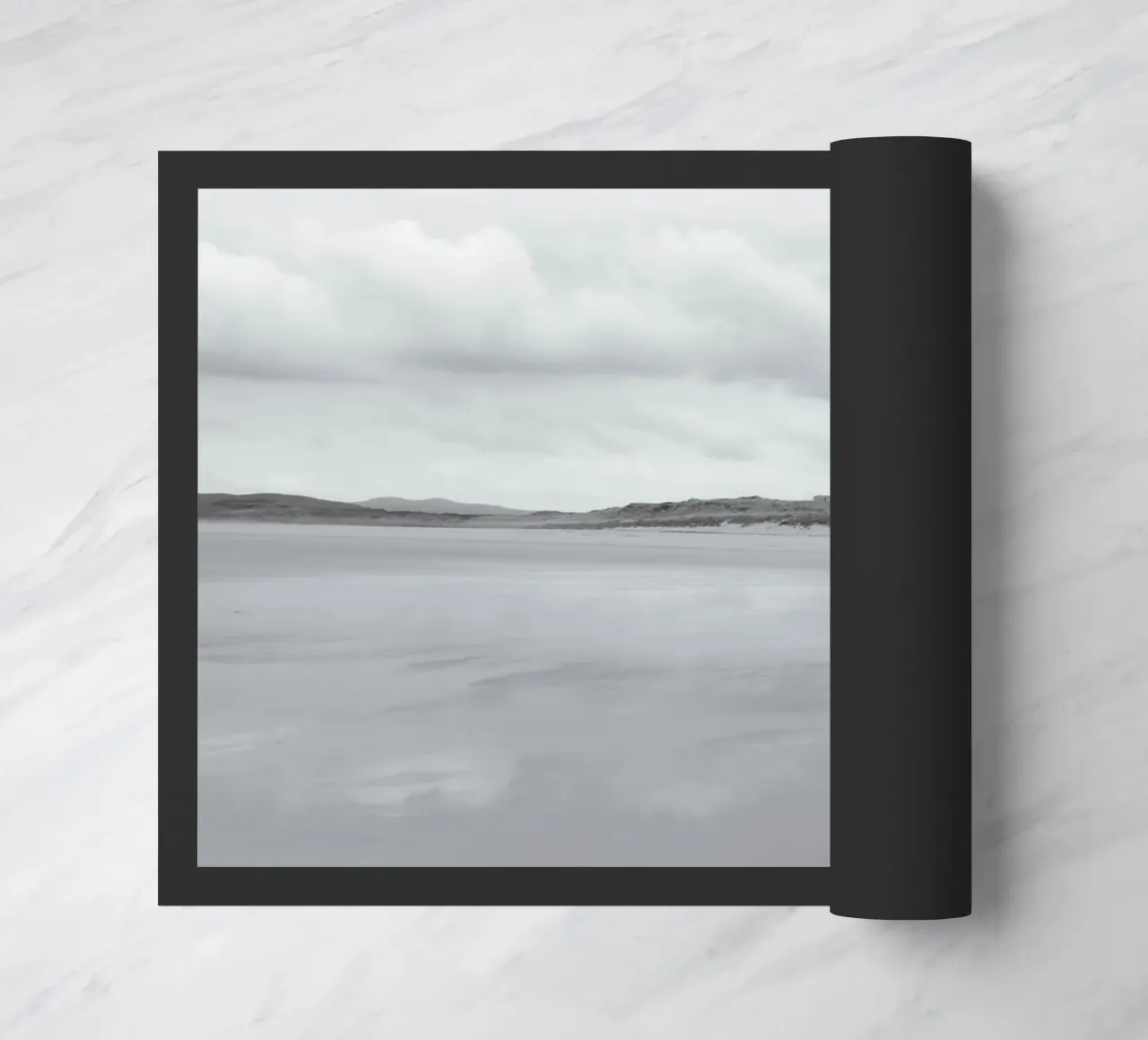 Width in grey doormat by Wild Coast Studio