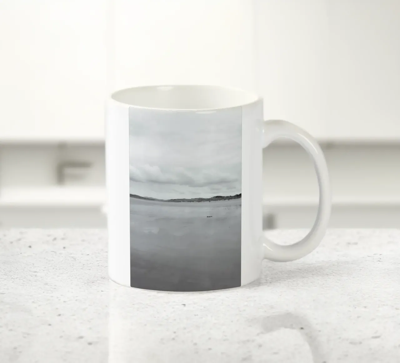 Larghezza in grigio tazza in ceramica da The Wild Creative Studio