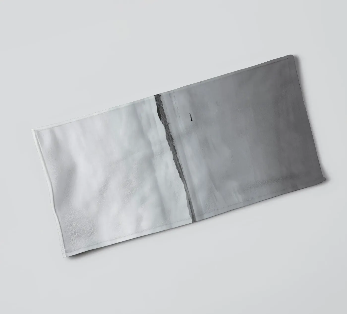 Width in grey towel by Wild Coast Studio