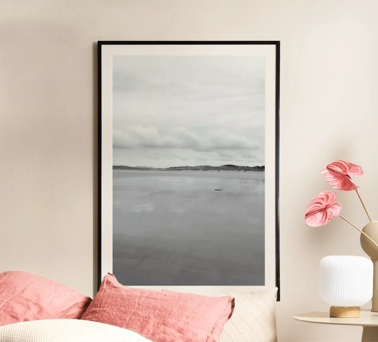 Width in grey poster by Wild Coast Studio