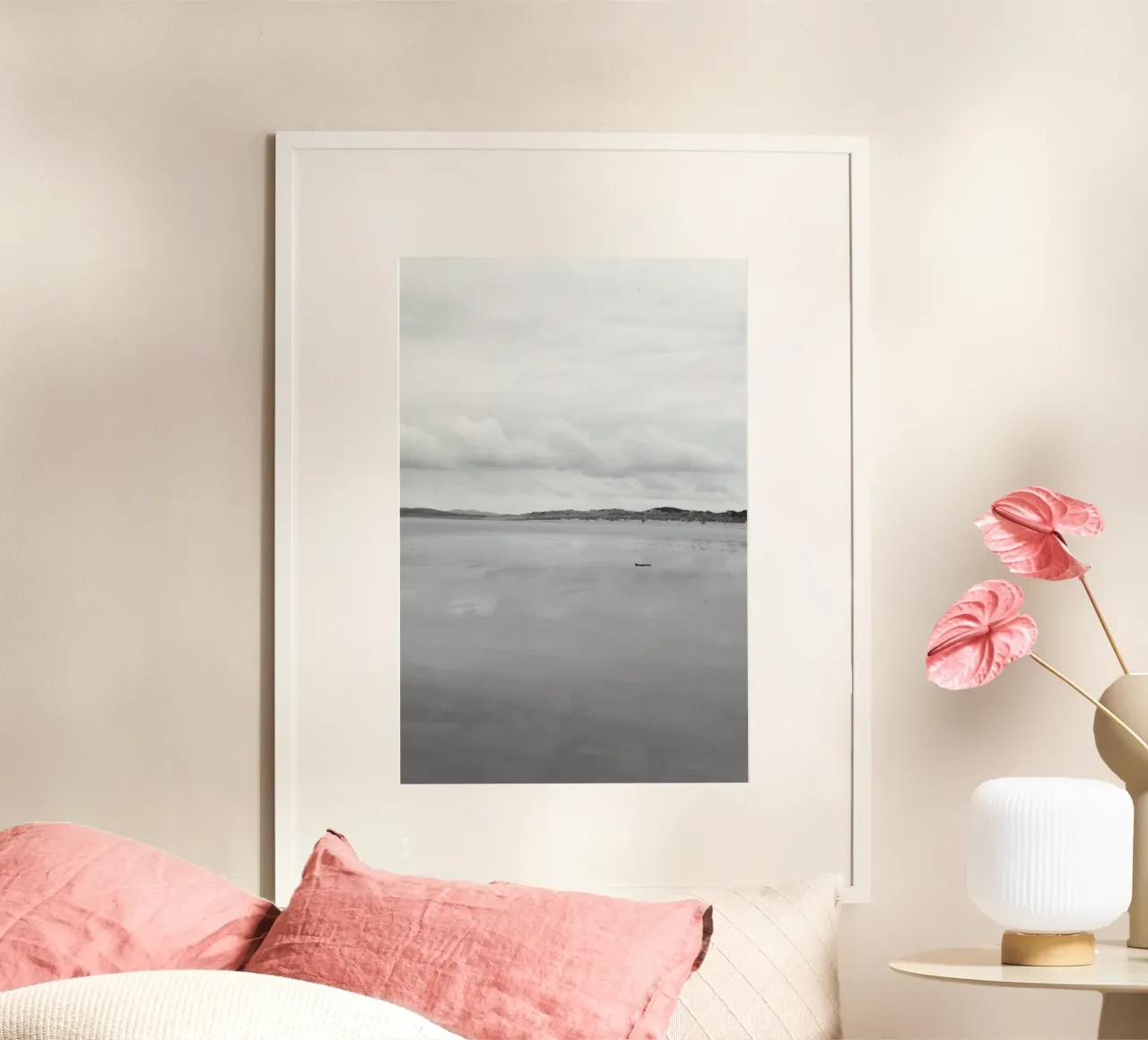 Width in grey poster by Wild Coast Studio