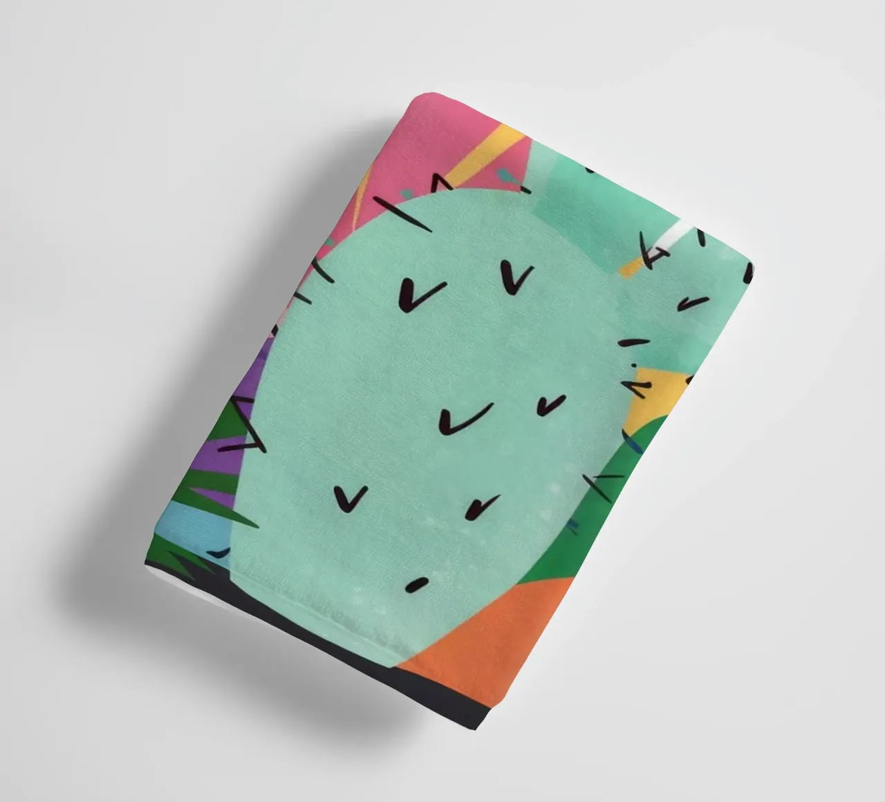 Woestijncactustuin badhanddoek van Zep Layers