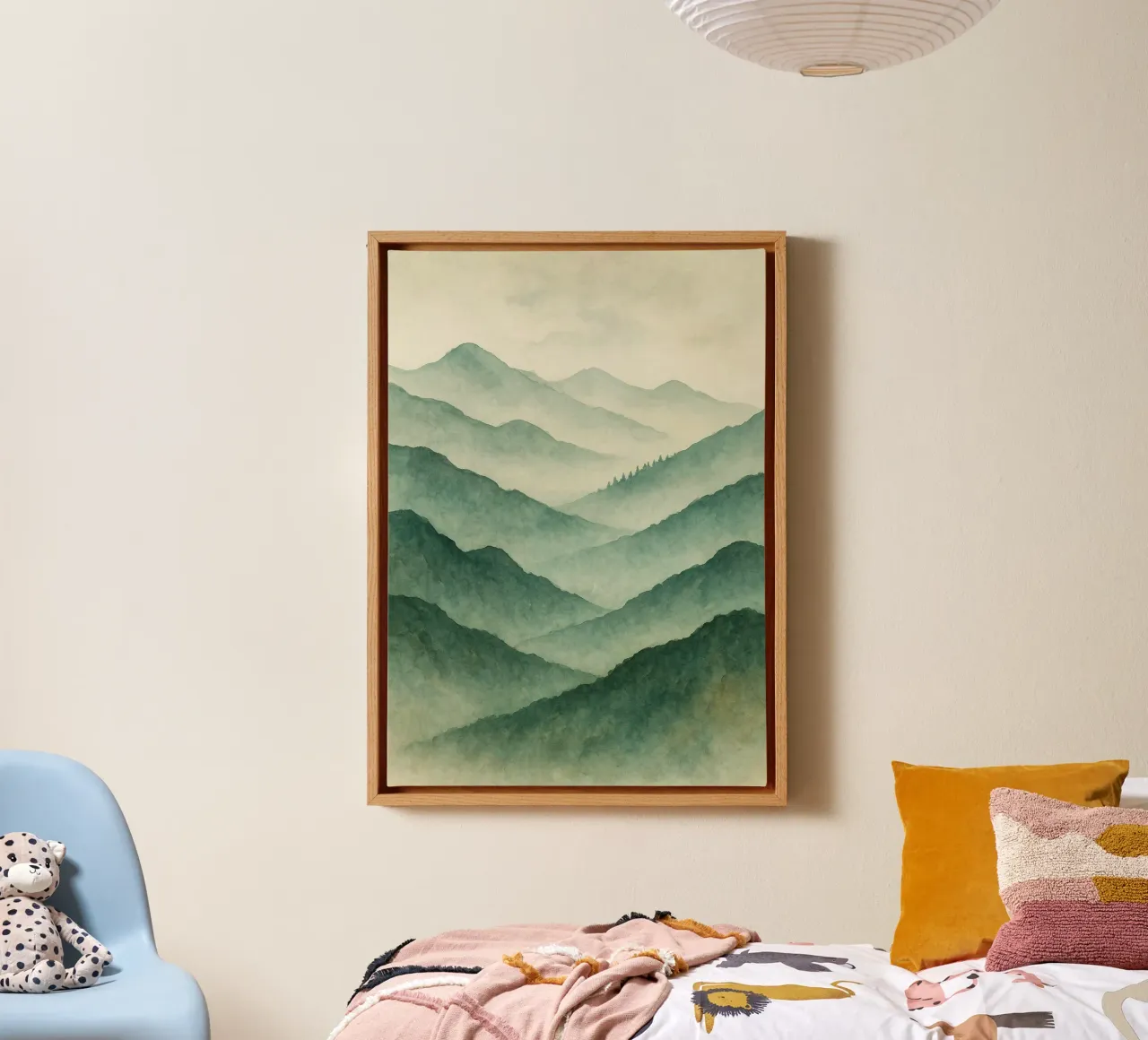 Misty Mountain Layers tela da Mosaic Dialogue
