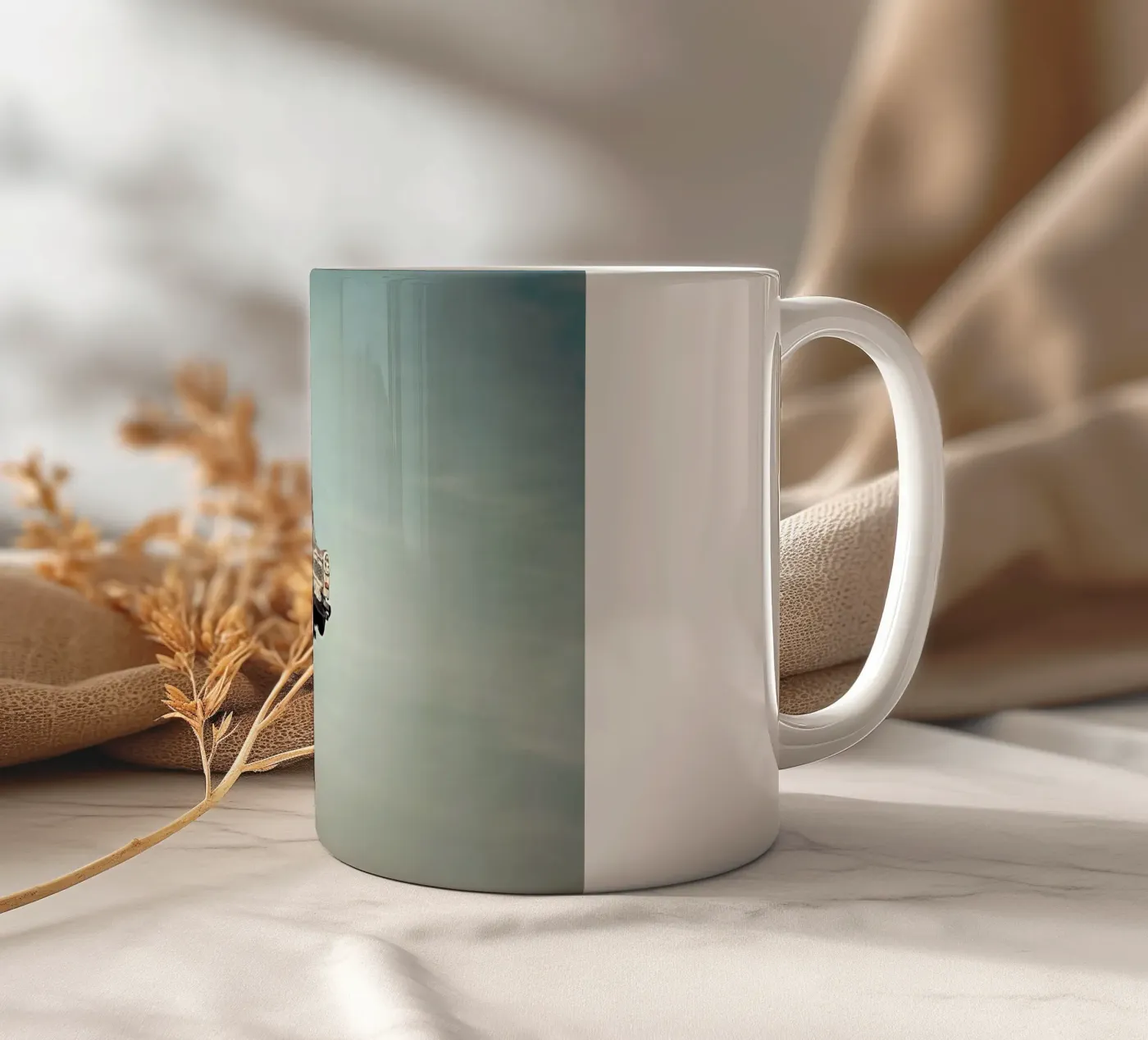 Trabant ceramic mug by Michael Belhadi