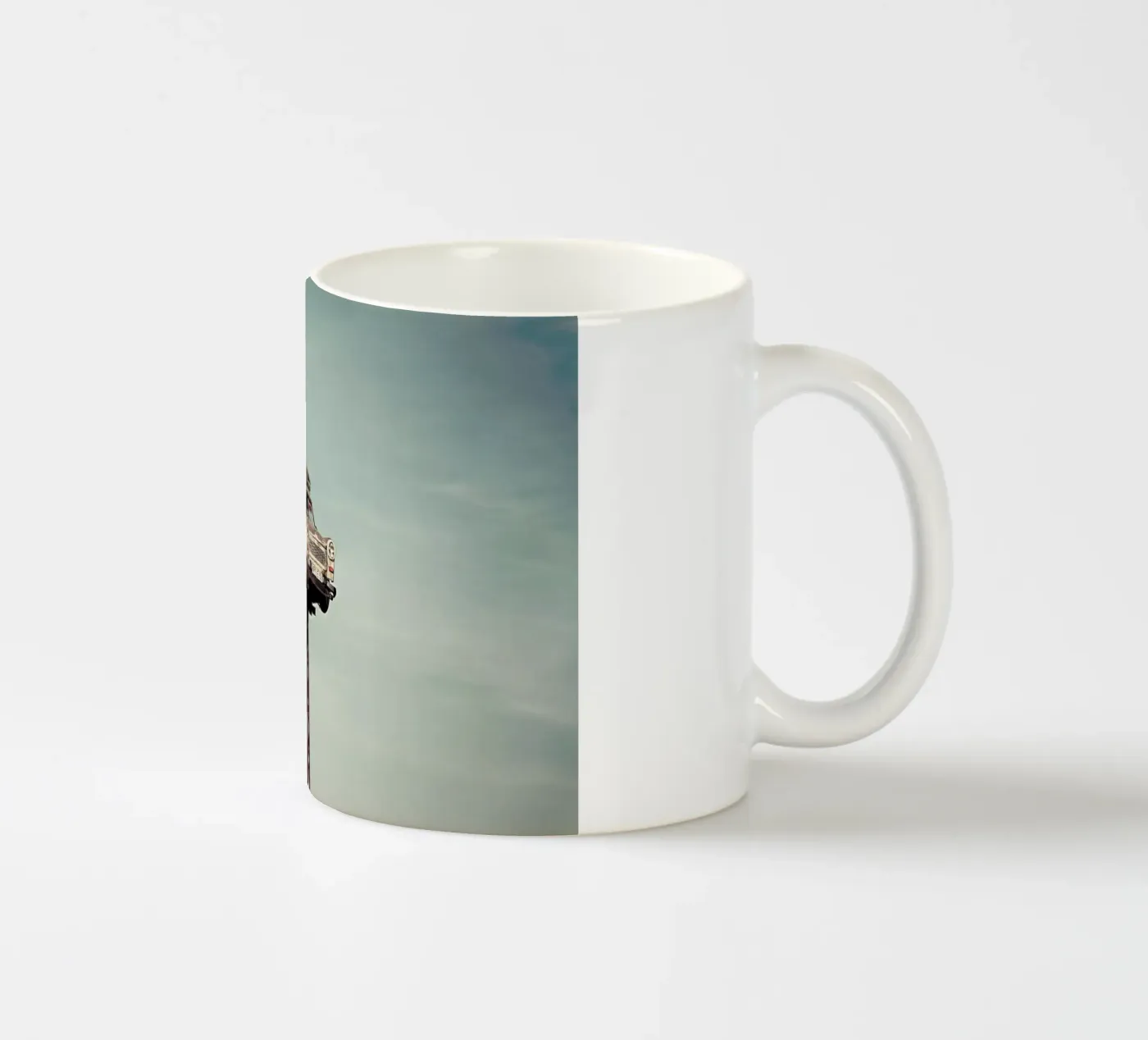 Trabant ceramic mug by Michael Belhadi