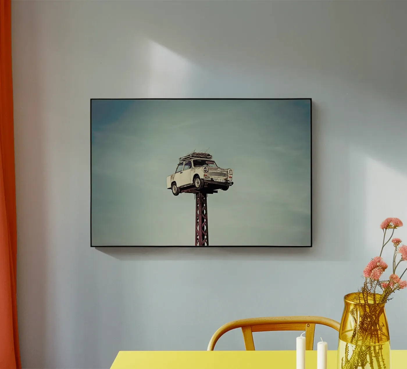 Trabant plexiglas de Michael Belhadi