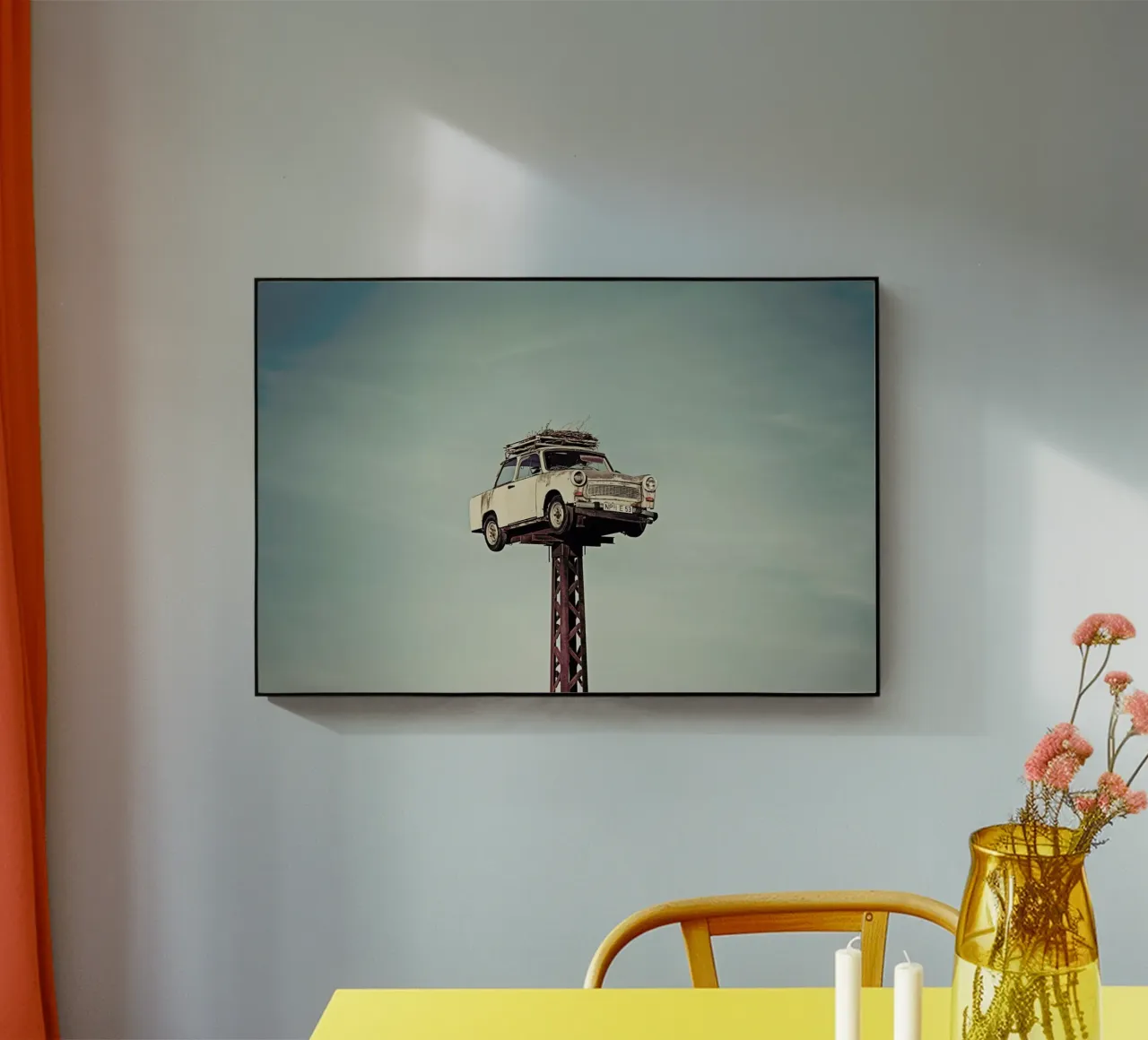 Trabant plexiglass da Michael Belhadi