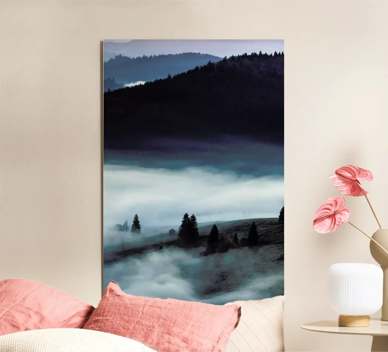 Dusk Draws In alluminio dibond da METROPOLIS